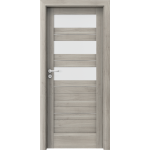 Porta Verte HOME C.3 intarzia Agát Strieborný 